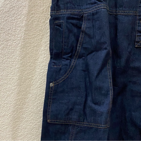 FREE PEOPLE Delicate Detail Denim Mini Shirtdress Size XS - Picture 13 of 16